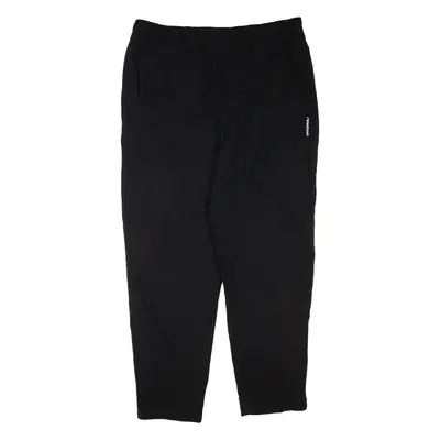 REEBOK Mens Joggers Black Tapered L W38 L30