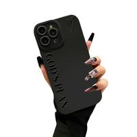 God's Plan Pattern Phone Case, Anti-drop Shockproof Phone Protective Cover, Phone Accessory for iPhone 6 7 8 X Xr Xs 11 12 13...