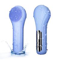 ERROWIN Facial Cleansing Brush, Heatable Vibrating Face Scrubber with Massage, Silicone Face Scrubber for Women & Men, Electr...