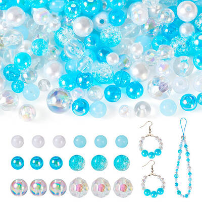 Transparent & Opaque Acrylic Bead