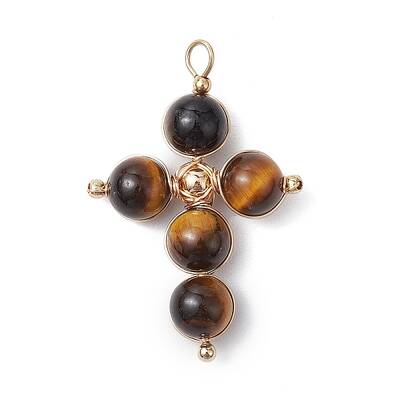 Natural Tiger Eye Pendants