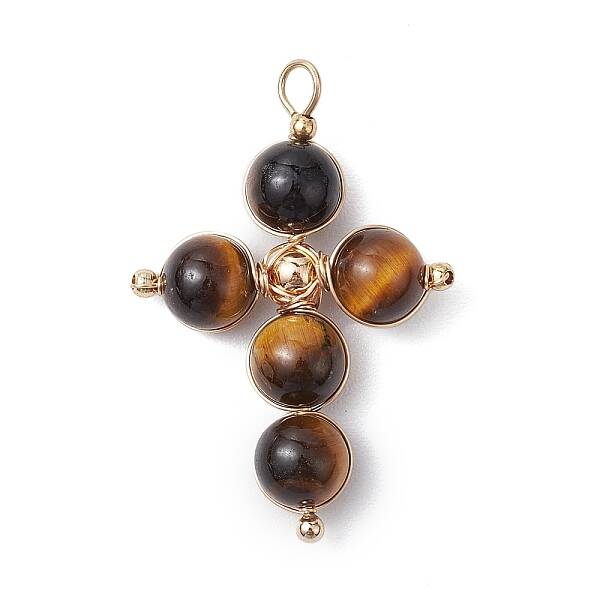 Natural Tiger Eye Pendants