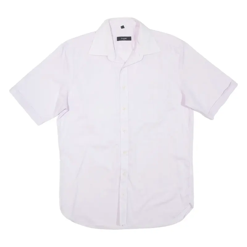 BUGATTI Mens Plain Shirt Pink M
