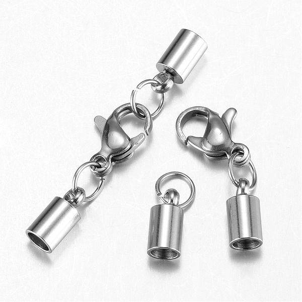 Tarnish Resistant 304 Stainless Steel Lobster Claw Clasps