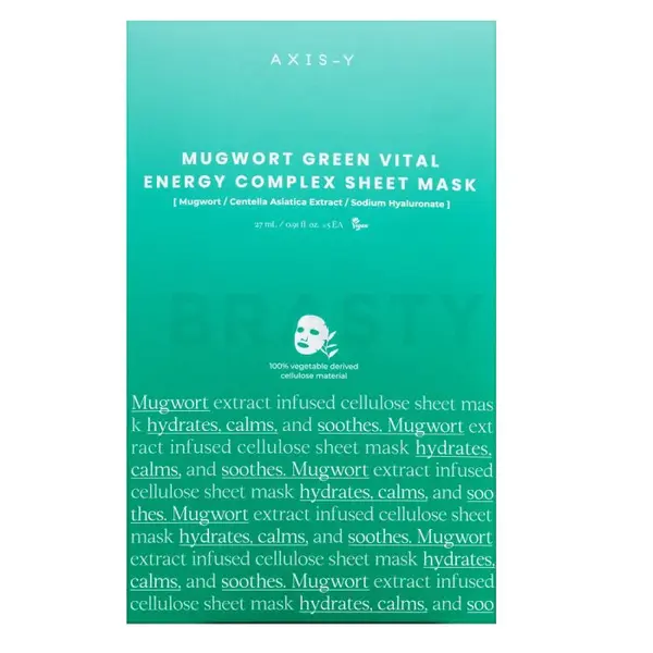 Maschera in tessuto Axis-Y Green Vital Energy Complex 27 ml