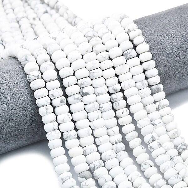 Natural Howlite Beads Strands