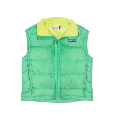 PATAGONIA Down Insulated Puffer Gilet Green Boys 8 Years