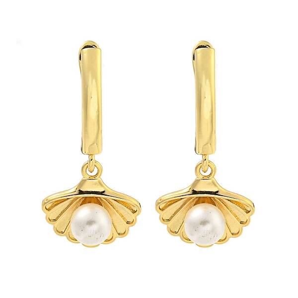Brass Hoop Earrings