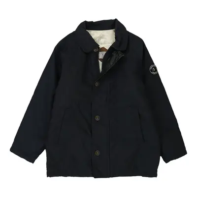 Age 14 Valentino Jacket - Medium Navy Polyester | Size: medium