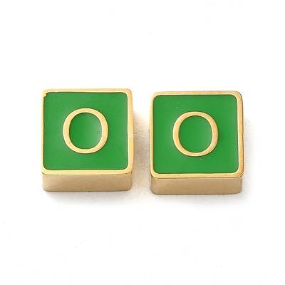 304 Stainless Steel Enamel Beads