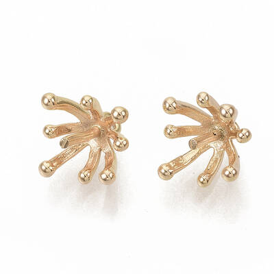 Brass Peg Bails Charms