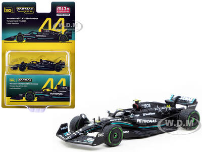 Mercedes-AMG F1 W14 E Performance #44 Lewis Hamilton Formula One F1 Monaco GP (2023) Global64 Series 1/64 Diecast Model C...