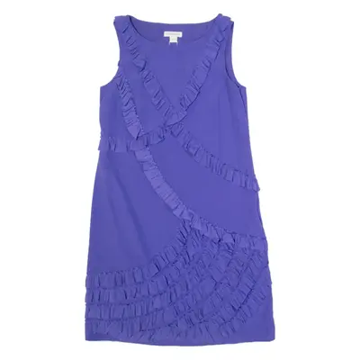 MONSOON Womens Shift Dress Purple Sleeveless Knee Length S