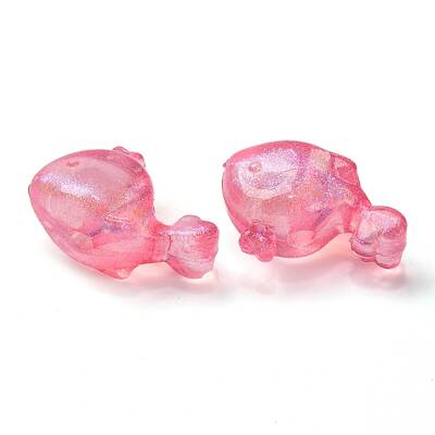 Transparent Luminous Acrylic Beads