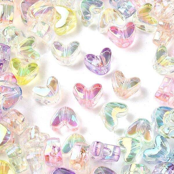 UV Plating Transparent Acrylic Beads