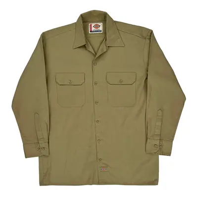 Dickies Shirt - Medium Beige Polyester Blend
