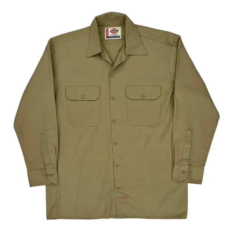 Dickies Shirt - Medium Beige Polyester Blend
