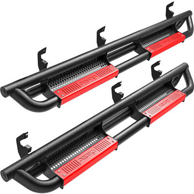 OEDRO Running Boards for 2019-2025 Chevy Silverado 1500 / GMC Sierra 1500 Double Cab; 2020-2025 Silverado/ Sierra 2500HD 3500...