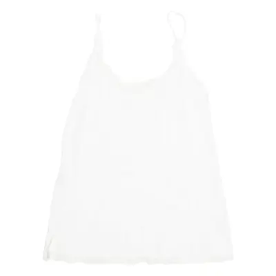 L.O.G.G Womens Camisole Top White Sleeveless Viscose M