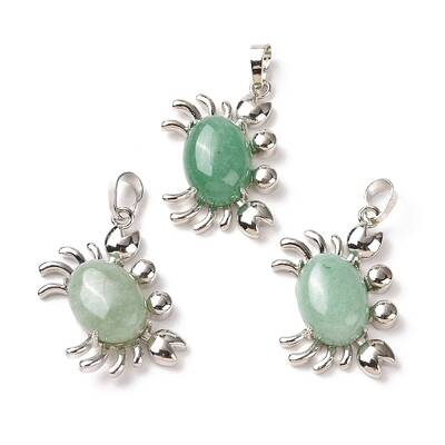 Natural Green Aventurine Pendants