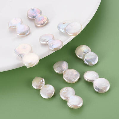Natural Keshi Pearl Beads
