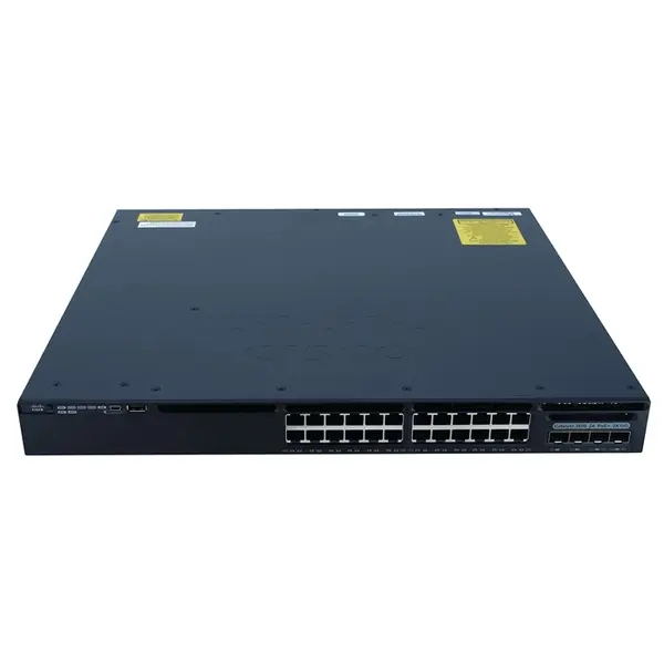 WS-C3650-24PD-S-RF Cisco C3650-24PD 24-Port + 2-Port SFP+ L3 Switch