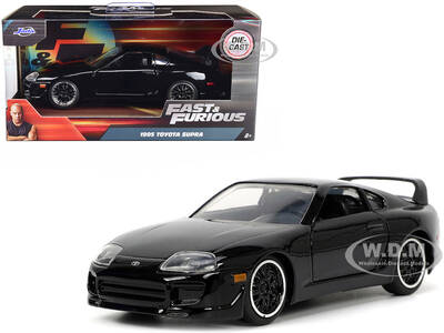 1995 Toyota Supra Black Fast & Furious Movie 1/32 Diecast Model Car by Jada