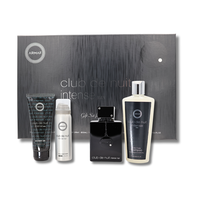 ARMAF CLUB DE NUIT INTENSE  GIFT SET EDT 3.6FL.OZ, BODY SPRAY 1.7FL.OZ, SHOWER GEL 3.4FL.OZ & SHAMPOO 8.4FL.OZ  Pack Comfort ...