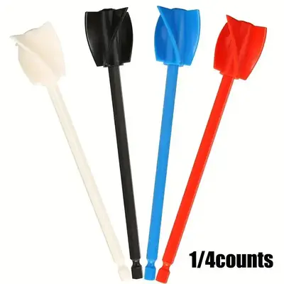 Paint Mixer Drill Bit Attachment, Paint Mixer Consistent Uniform Flow Agitator Paddle, Epoxy Mixer Attachment for Drill Bits,...