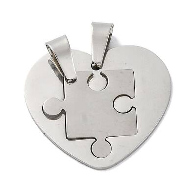 201 Stainless Steel Split Pendants