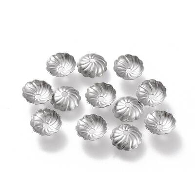 Non-Tarnish 304 Stainless Steel Bead Caps