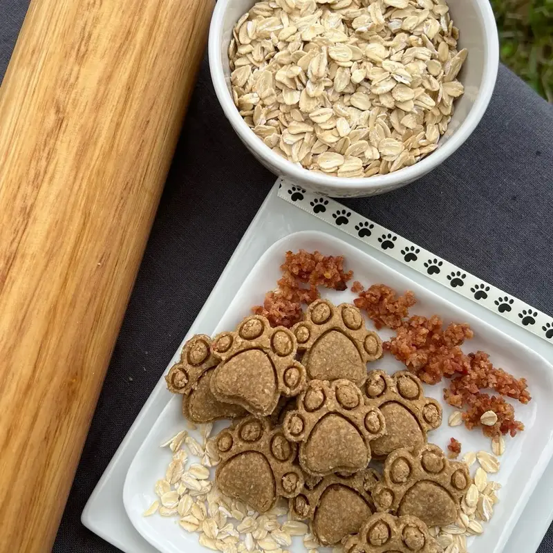 Bacon Bites Organic Homemade Gluten Free Dog Treats