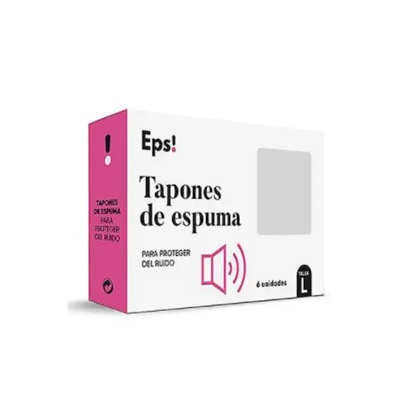 Foam earpads EPS 6 pieces size L