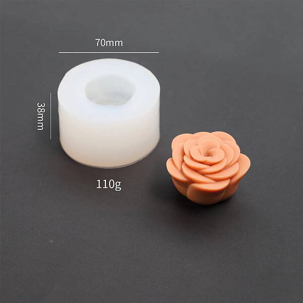 Flower Shape Food-grade Candle Silicone Molds
