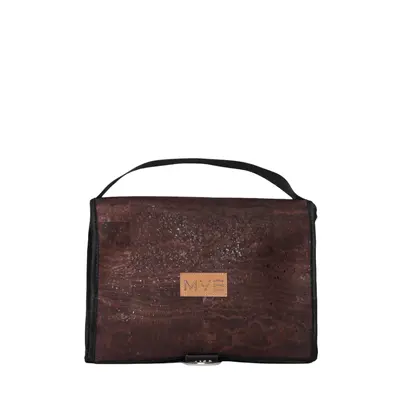 The Vegan Toiletry Bag dark brown