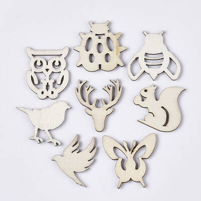Laser Cut Wood Shapes