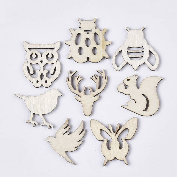 Laser Cut Wood Shapes