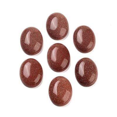 Synthetic Goldstone Cabochons
