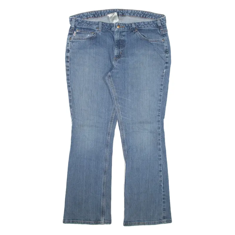 CARHARTT Workwear Womens Jeans Blue Regular Bootcut W34 L27