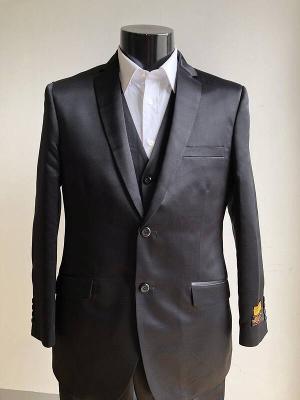 Mens Shark Black Suits Downtown Los angeles - Suits LA $149