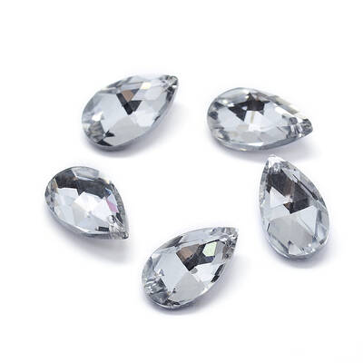 Faceted Glass Pendants
