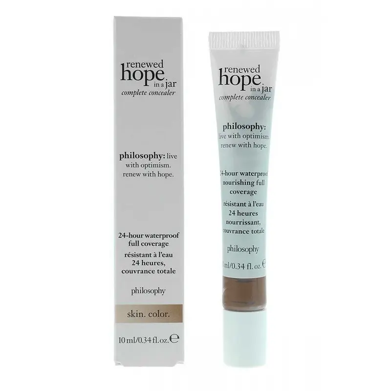 Philosophy Renewed Hope In A Jar Correttore liquido impermeabile coprenza totale 9.5 cacao 10 ml
