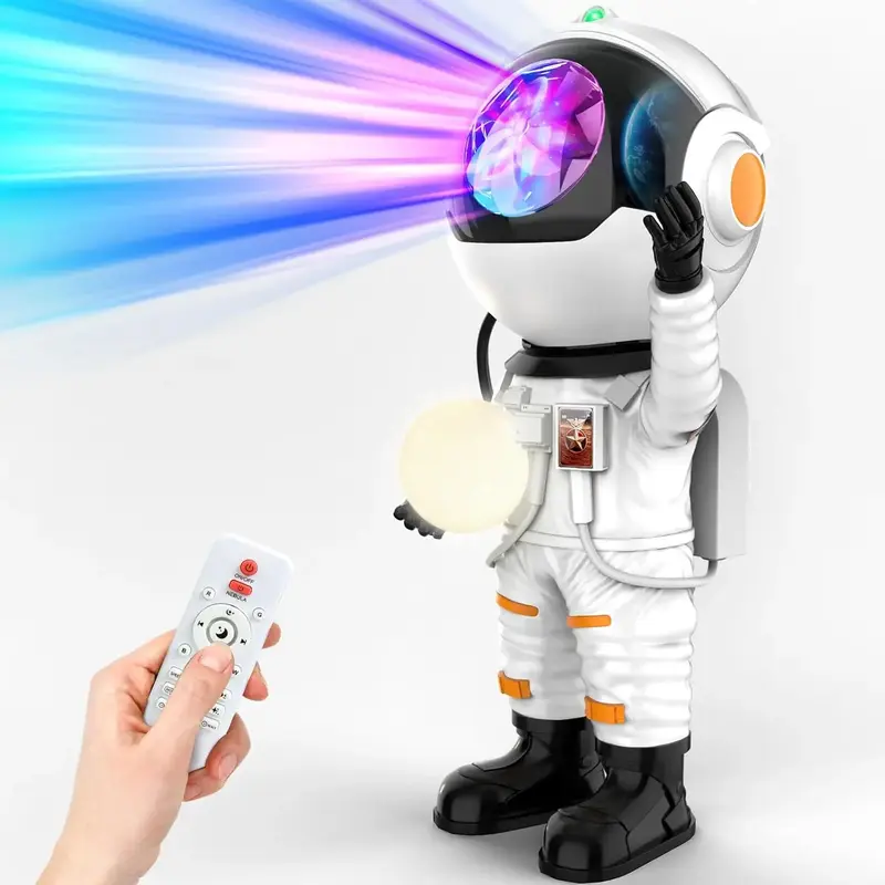 【Giftideal】Astronaut Galaxy Projector,Star Projector Light with Remote Control for Kids,LED Light for Bedroom,Christmas,B...