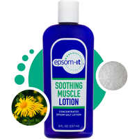 Soothing Muscle Lotion Bottle