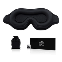 Albatross Health Black Eye Mask for Men Women Gift Storage