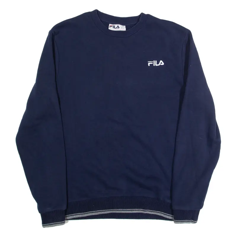 FILA Mens Sweatshirt Blue M