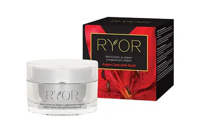 Ryor Night cream with gold and argan oil 50 ml