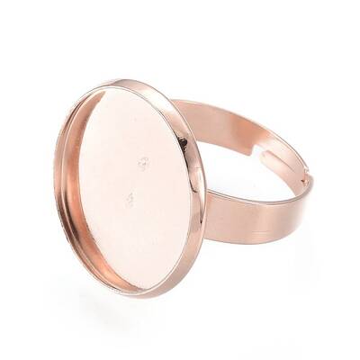 Adjustable 201 Stainless Steel Finger Rings Components