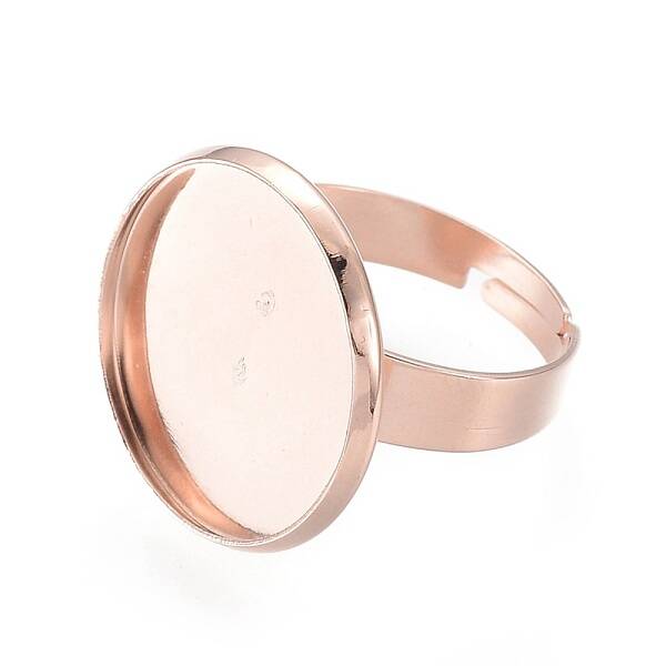 Adjustable 201 Stainless Steel Finger Rings Components