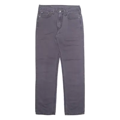 LEVI'S 514 Mens Trousers Purple Regular Straight W30 L32
